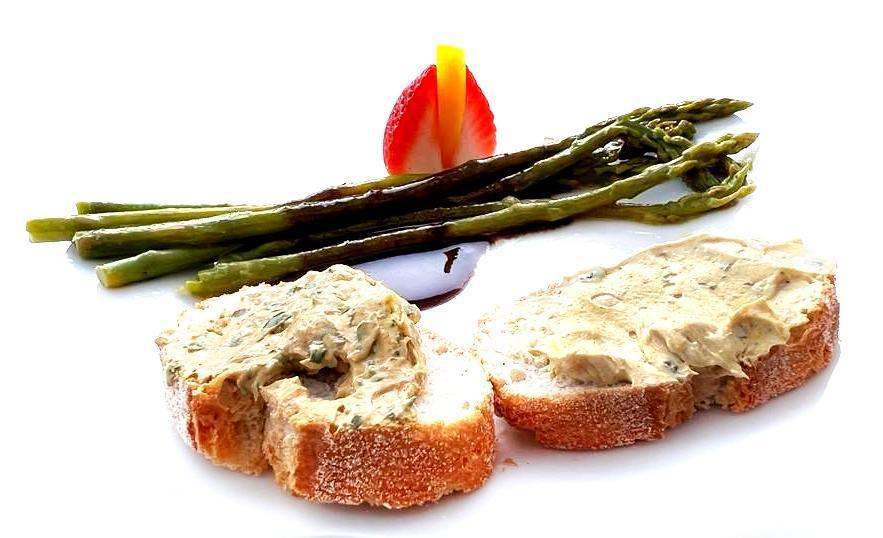 Eibrötchen mit Spargel Überraschung